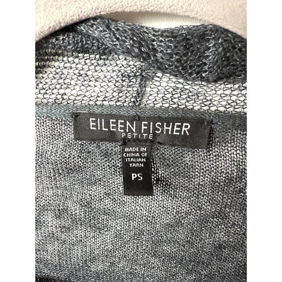 Eileen fisher linen open sweater women’s petite small - Picture 4 of 8